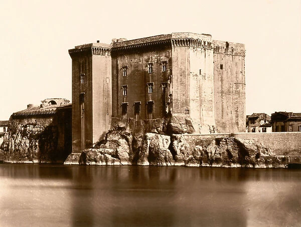 Tarascon, Chateau, ca. 1862. Creator: Edouard Baldus