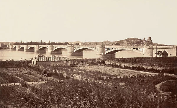 Tarascon, Viaduc, ca. 1861. Creator: Edouard Baldus