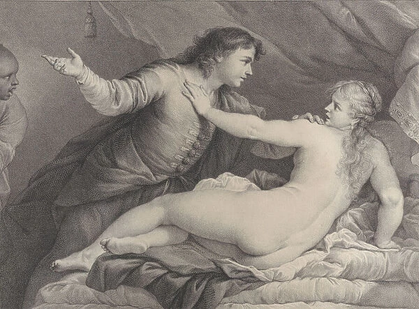 Tarquin and Lucretia, 1752. Creator: Charles Hutin