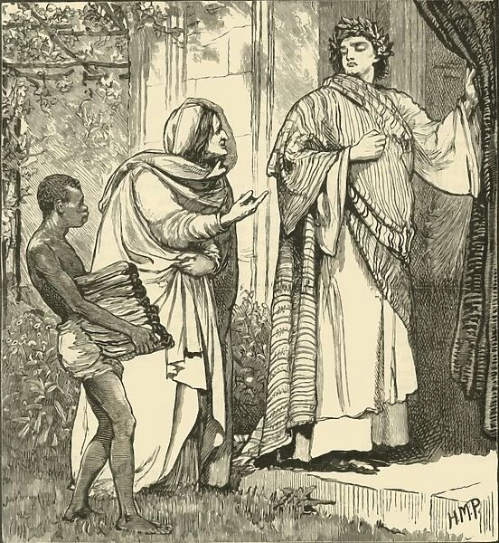 Tarquinius and the Sibyl, 1890. Creator: Unknown