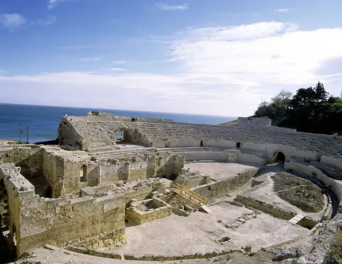Framed Print : TARRAGONA. Tarragona. Ruinas Romanas. Anfiteatro. Arte Romano Framed Print : TARRAGONA. Tarragona. Ruinas Romanas. Anfiteatro. Arte Romano