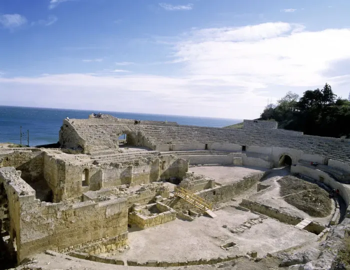 Framed Print : TARRAGONA. Tarragona. Ruinas Romanas. Anfiteatro. Arte Romano Framed Print : TARRAGONA. Tarragona. Ruinas Romanas. Anfiteatro. Arte Romano