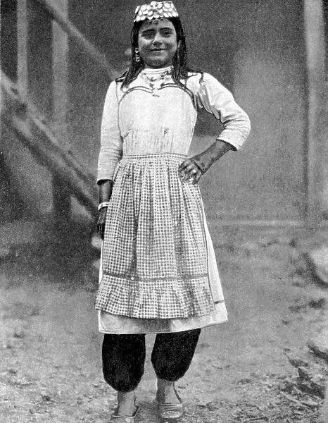 Tartar girl of the Green Peninsula, Crimea, 1936