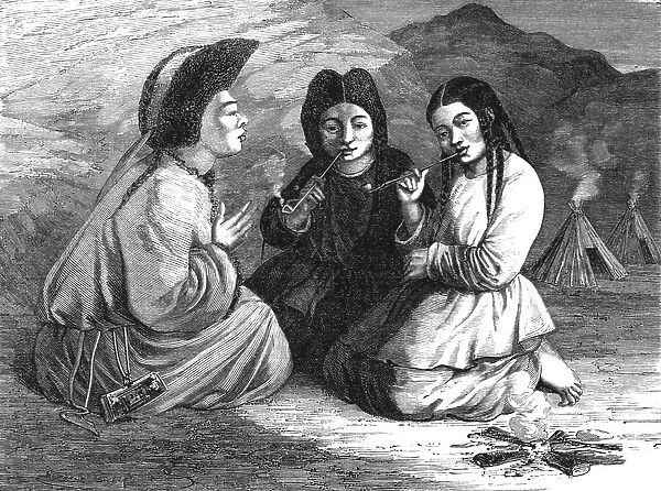 The Tartar girls; A Cruise to Soo-chow, 1875. Creator: Lindley, Augustus Frederick