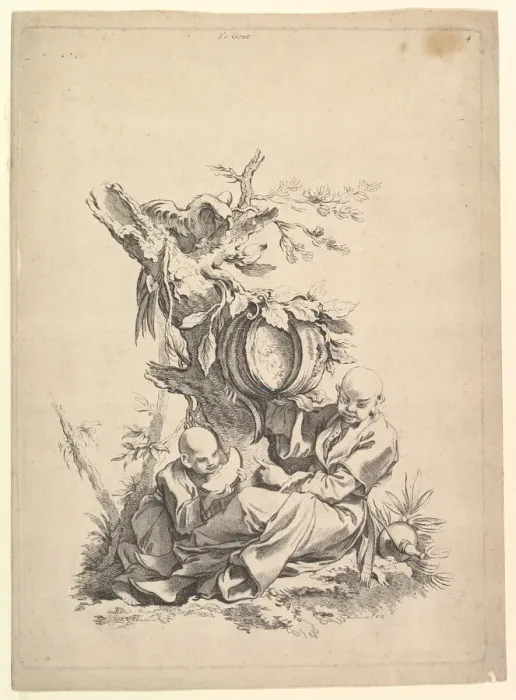 Framed Print : Taste, 18th century. Creator: Gabriel Huquier Framed Print : Taste, 18th century. Creator: Gabriel Huquier