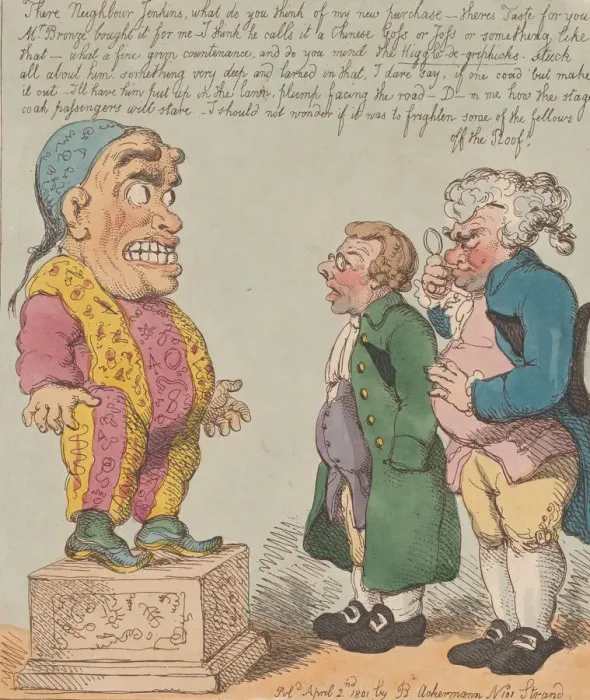 Framed Print : Taste, April 2, 1801. April 2, 1801. Creator: Thomas Rowlandson Framed Print : Taste, April 2, 1801. April 2, 1801. Creator: Thomas Rowlandson