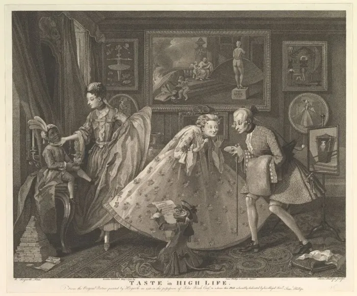 Framed Print : Taste in High Life, May 1, 1798. Creator: Samuel Phillips Framed Print : Taste in High Life, May 1, 1798. Creator: Samuel Phillips
