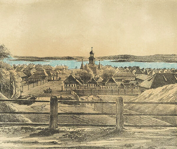 Tatar Settlement, 1871. Creators: M Kolosov, J Rogulin