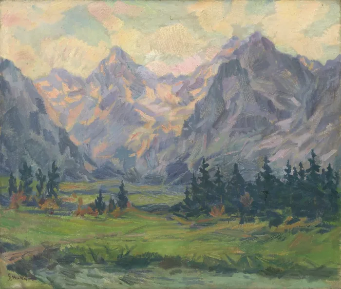 Framed Print : From the Tatras, around 1940. Creator: Gustav Mally Framed Print : From the Tatras, around 1940. Creator: Gustav Mally
