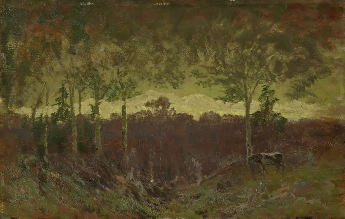 Framed Print : Tatras landscape, early evening, after 1900. Creator: Ferdinand Katona Framed Print : Tatras landscape, early evening, after 1900. Creator: Ferdinand Katona