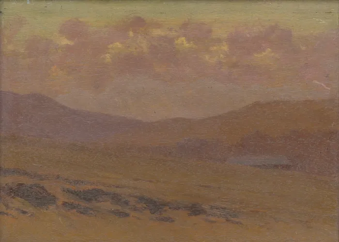 Framed Print : Tatras landscape, early evening, c1932. Creator: Ferdinand Katona Framed Print : Tatras landscape, early evening, c1932. Creator: Ferdinand Katona