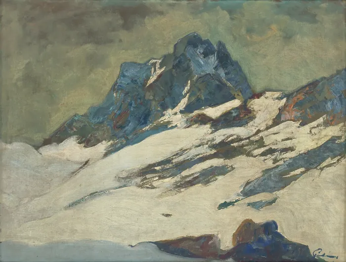 Framed Print : The Tatras in winter, 1925-1935. Creator: Karol Polonyi Framed Print : The Tatras in winter, 1925-1935. Creator: Karol Polonyi