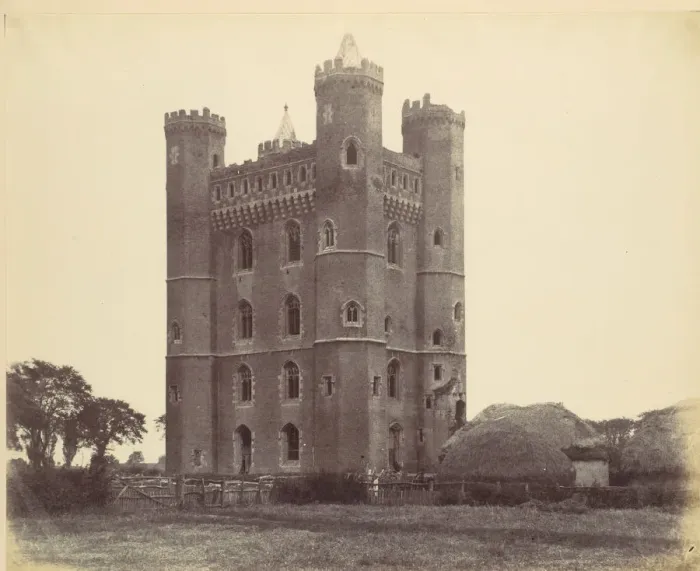 Framed Print : Keep of Tattershall Castle, Lincolnshire - 2nd Fortescue, 1860 Framed Print : Keep of Tattershall Castle, Lincolnshire - 2nd Fortescue, 1860
