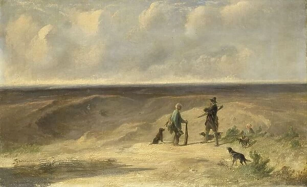 Tavenraat Caught a Poacher, 1830-1860. Creator: Johannes Tavenraat