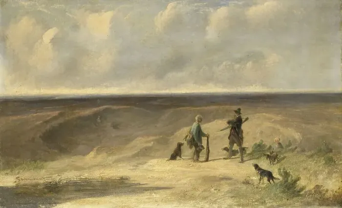 Framed Print : Tavenraat Caught a Poacher, 1830-1860. Creator: Johannes Tavenraat Framed Print : Tavenraat Caught a Poacher, 1830-1860. Creator: Johannes Tavenraat