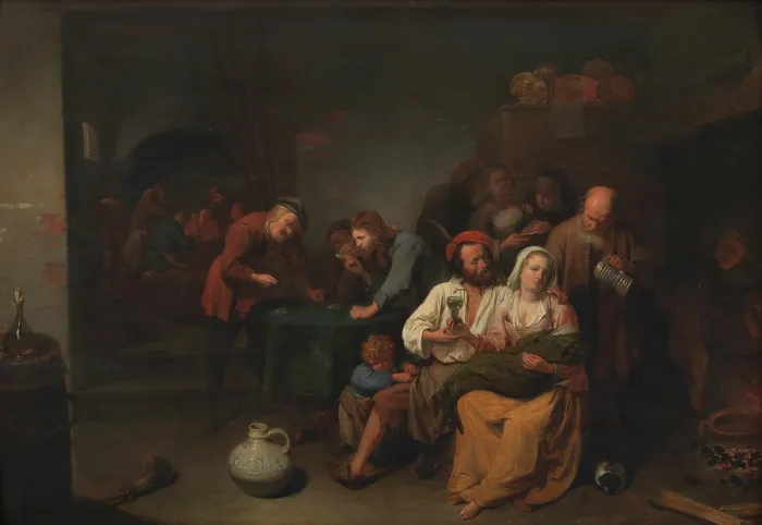 Framed Print : Tavern Scene, c1650. Creator: Ryckaert (Rijckaert), David (1612-1661) Framed Print : Tavern Scene, c1650. Creator: Ryckaert (Rijckaert), David (1612-1661)