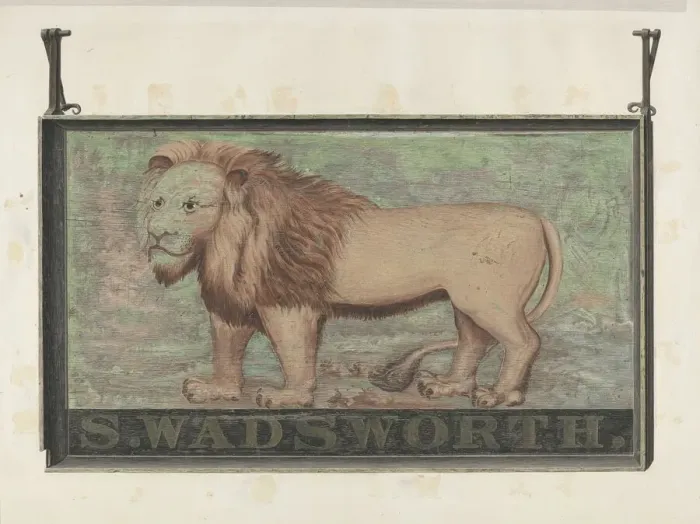 Framed Print : Tavern Sign, c. 1940. Creator: John Matulis