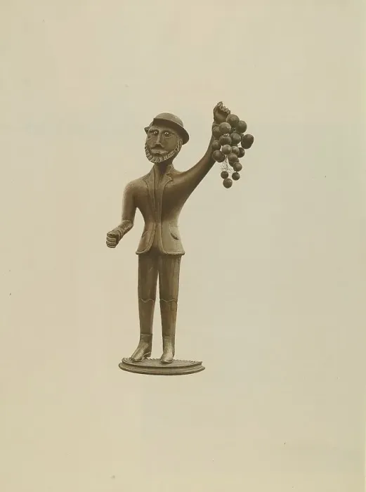 Framed Print : Tavern Sign Figure, 1935 / 1942. Creator: Karl J. Hentz Framed Print : Tavern Sign Figure, 1935 / 1942. Creator: Karl J. Hentz