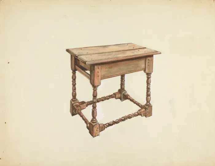 Framed Print : Tavern Table, c. 1953. Creator: Isadore Goldberg Framed Print : Tavern Table, c. 1953. Creator: Isadore Goldberg