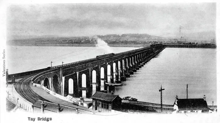 Framed Print : Tay Bridge, Scotland, 1902 Framed Print : Tay Bridge, Scotland, 1902