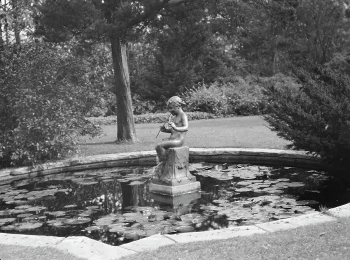 Framed Print : Taylor, Myron C. Mr. residence and grounds, Locust Valley, Long Island, New York, 1928 Nov. Creator: Arnold Genthe Framed Print : Taylor, Myron C. Mr. residence and grounds, Locust Valley, Long Island, New York, 1928 Nov. Creator: Arnold Genthe