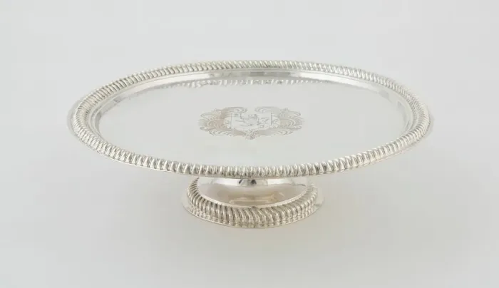 Framed Print : Tazza, London, 1697 / 98. Creator: Joseph Ward Framed Print : Tazza, London, 1697 / 98. Creator: Joseph Ward