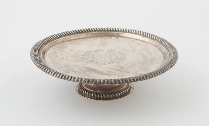 Framed Print : Tazza, London, 1697 / 98. Creator: Thomas Ash Framed Print : Tazza, London, 1697 / 98. Creator: Thomas Ash