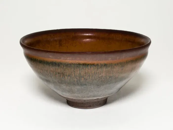 Framed Print : Tea Bowl with Hares fur'Glaze, Song dynasty (960-1279). Creator: Unknown Framed Print : Tea Bowl with Hares fur'Glaze, Song dynasty (960-1279). Creator: Unknown