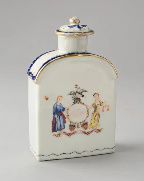 Framed Print : Tea caddy, 1790 / 1800. Creator: Unknown Framed Print : Tea caddy, 1790 / 1800. Creator: Unknown