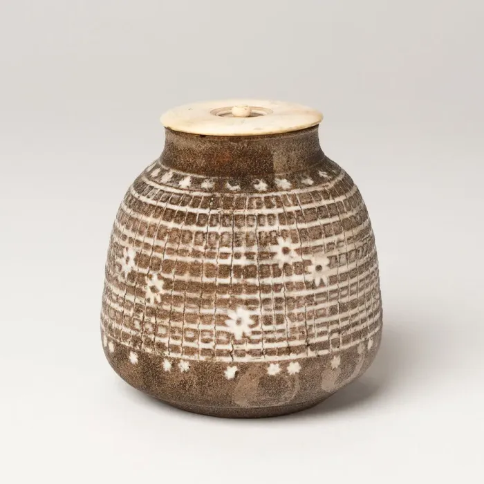 Framed Print : Tea Caddy (Cha-ire), 19th century. Creator: Unknown