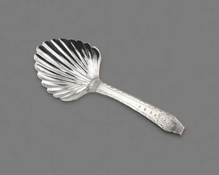 Framed Print : Tea Caddy Spoon, 1805 / 6. Creator: Robert Shepherd Framed Print : Tea Caddy Spoon, 1805 / 6. Creator: Robert Shepherd