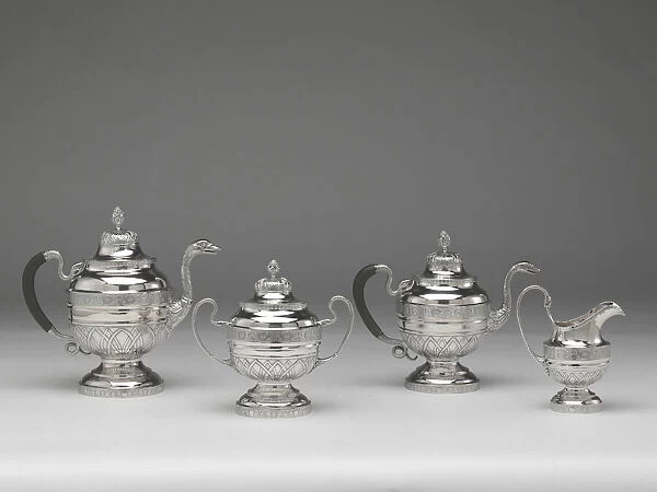 Tea and Coffee Service, 1809  /  12. Creators: Jean Simon Chaudron, Anthony Rasch