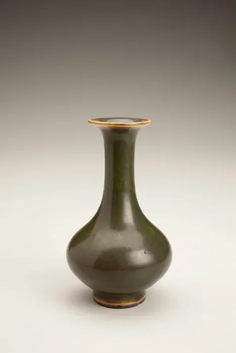 Framed Print : Tea-green vase, 1700s. Creator: Unknown Framed Print : Tea-green vase, 1700s. Creator: Unknown