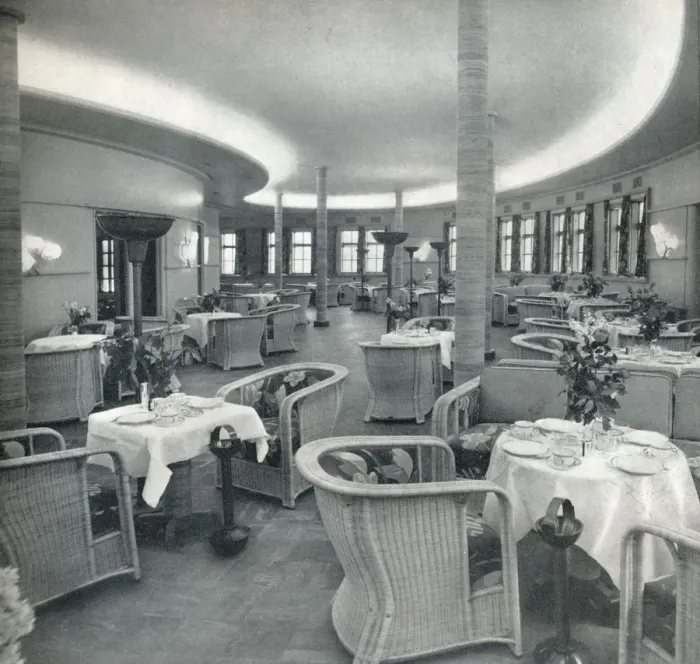 Framed Print : The Tea Lounge of the Conte Di Savoia, 1933 Framed Print : The Tea Lounge of the Conte Di Savoia, 1933