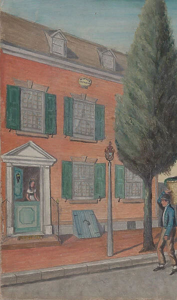 Tea Rusk and Brick House, 1870s. Creator: William P. Chappel
