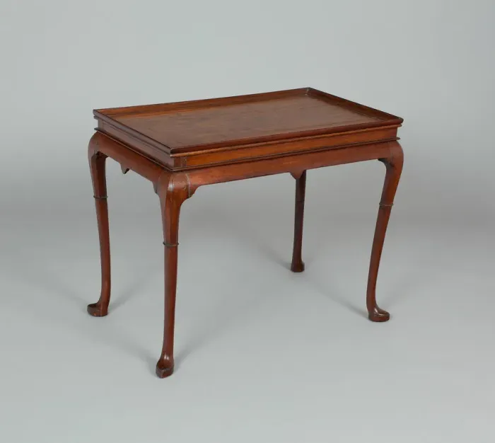 Framed Print : Tea Table, 1740 / 60. Creator: Unknown Framed Print : Tea Table, 1740 / 60. Creator: Unknown