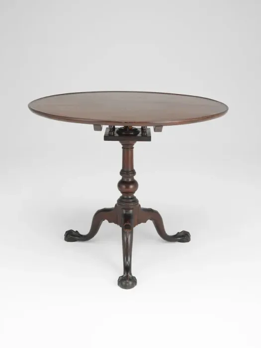 Framed Print : Tea Table, 1750 / 90. Creator: Unknown Framed Print : Tea Table, 1750 / 90. Creator: Unknown