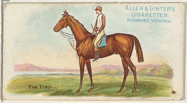 Tea Tray, from The Worlds Racers series (N32) for Allen & Ginter Cigarettes, 1888