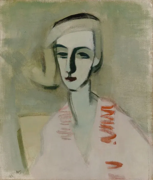 Framed Print : The Teacher, 1933. Creator: Helene Schjerfbeck