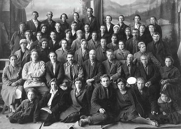 Teacher conference, 1928. Creator: GP Putintsev