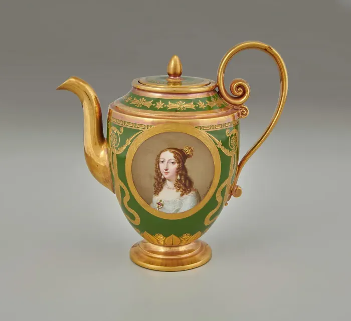 Framed Print : Teapot, 1754-56. Creator: Unknown Framed Print : Teapot, 1754-56. Creator: Unknown