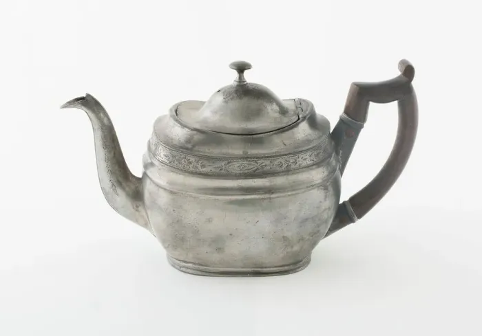 Framed Print : Teapot, Birmingham, c. 1820. Creator: Birch and Villers (John Birch and William Villers) Framed Print : Teapot, Birmingham, c. 1820. Creator: Birch and Villers (John Birch and William Villers)
