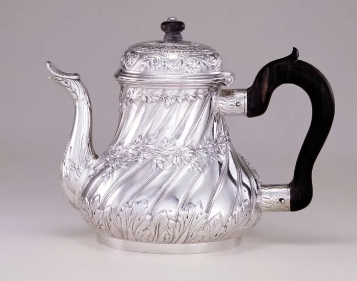 Framed Print : Teapot And Cover (Théière Asselin) With Portraits Of Anne Of Austria (1601-1666)... 1754-56 Creator: Gabriel Tillet Framed Print : Teapot And Cover (Théière Asselin) With Portraits Of Anne Of Austria (1601-1666)... 1754-56 Creator: Gabriel Tillet