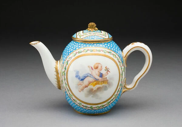 Teapot (from a tea service), Sèvres, 1770. Creators