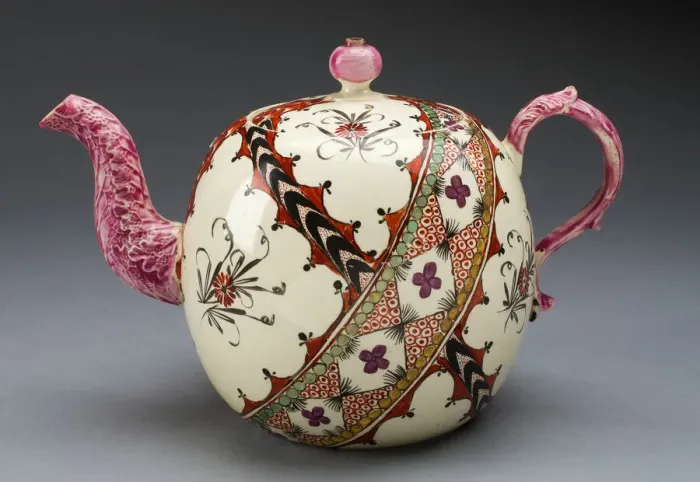 Framed Print : Teapot, Leeds, c. 1770. Creator: Unknown Framed Print : Teapot, Leeds, c. 1770. Creator: Unknown