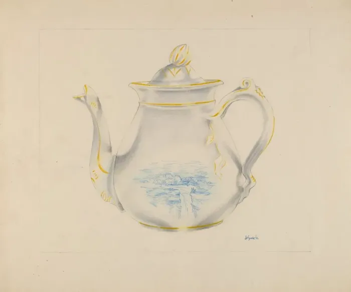 Framed Print : Teapot, probably 1936. Creator: Joseph Sudek Framed Print : Teapot, probably 1936. Creator: Joseph Sudek