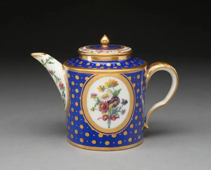 Framed Print : Teapot, Sevres, 1788. Creators: Sevres Porcelain Manufactory