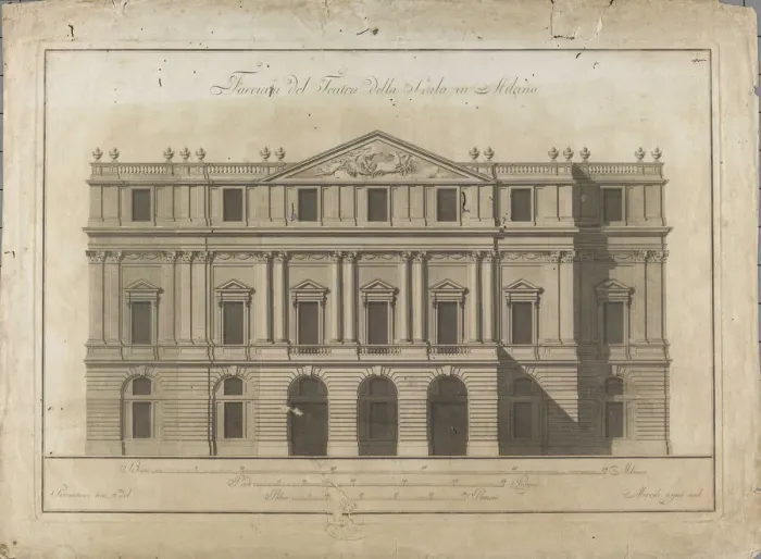 Framed Print : Teatro alla Scala. Project Framed Print : Teatro alla Scala. Project