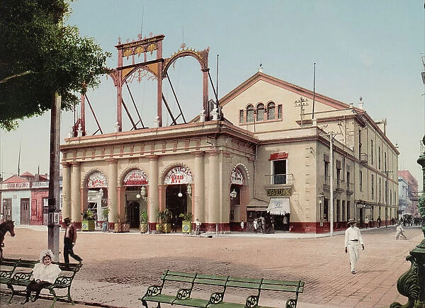Teatro de Tacon, Habana, c1900. Creator: William H. Jackson