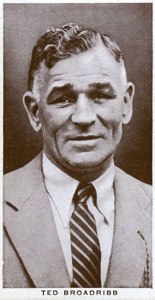 Ted Broadribb, British boxer and manager, 1938